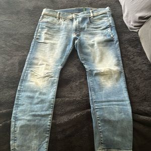 GSATR D-STAQ 3D SLIM JEANS